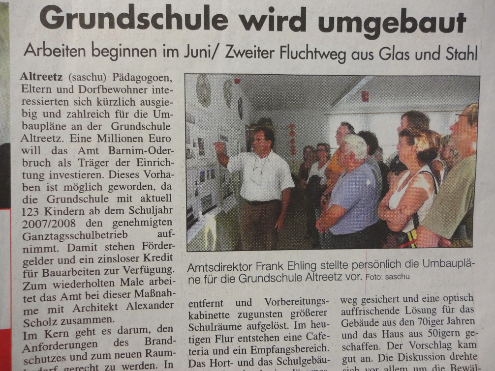 Grundschule wird umgebaut